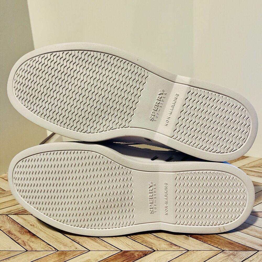 Sperry Top Sider A/O Float Cozy Casual Boat Shoes Women's 7 White Faux Fur Lined - Picture 6 of 8